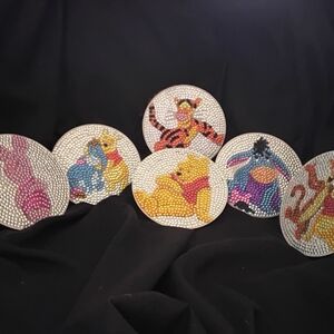 Disney Character Coaster Set - Vibrant Colors